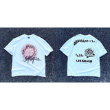Men Vintage T-Shirts Vintage Washed Bieber Short Sleeves Vintage Casual