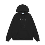 OFF WHITE Hoodie Trendy Street Style Personalized Cotton