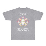 Casablanca T Shirts Fashion Print Street