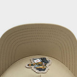 Trendy flat brimmed hat cartoon