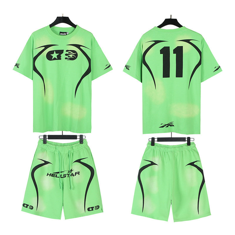 HS T-Shirt And Shorts Two-Piece Set