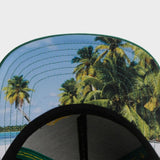 Trendy flat brimmed hat letter hip hop style grids