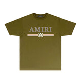 Amiri T Shirts Printed Trendy Pure Cotton