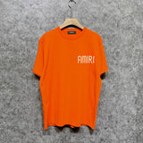 Amiri t shirts spider printing short sleeve