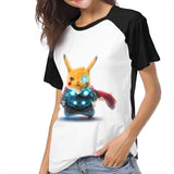 Men and Women Pokemon Pikachu T Shirt 3D Printing Digital Baby Game Anime T-shirt
