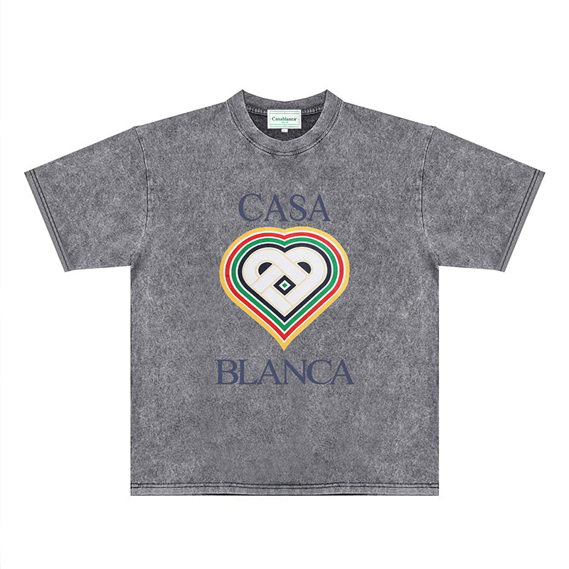 Casablanca Distressed T-Shirt