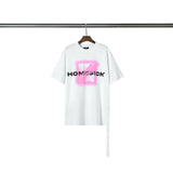 We11 Done T Shirt Welldone Graffiti Short Sleeve Oil Painting Loose Men and Women Same Style