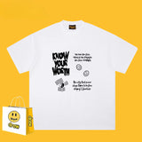 Drew T Shirts T-shirt Short Sleeve Loose round Neck Short Sleeve