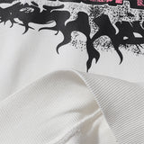 Hellstar Hoodie Retro abstract print