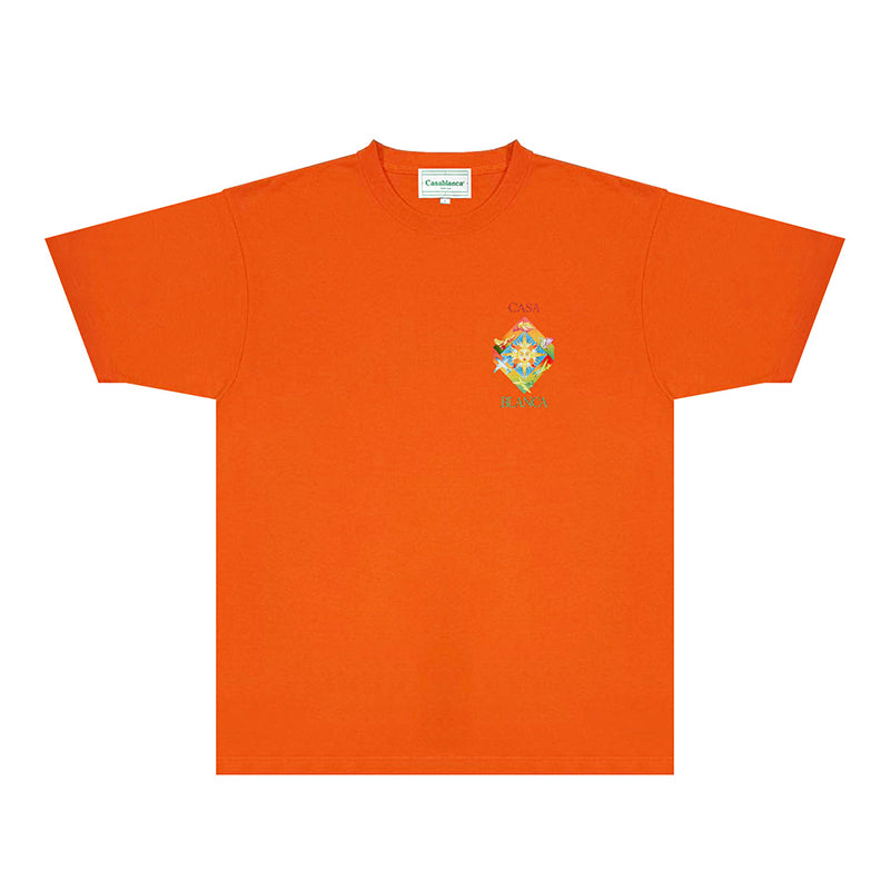 Casablanca T Shirts Fashion Print Street