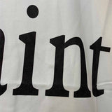 SAINT MICHAEL Vintage T Shirt Rainbow Apple Print Loose Short Sleeve