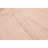 Unisex Shirts Our Legacy Pink Loose Checked Long Sleeve Shirt