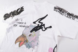 Cpfm T Shirt Flame Print Men's and Women's round Neck Short Sleeve T-shirt