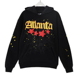 Sp5der Hoodie Cobweb Puff Print Pure Cotton