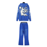 HS Hoodie And Pants Two-Piece Set