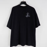 Palm Angels T Shirts Bear Letter Print Short-Sleeve Men's Loose T-shirt