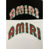 Amiri T Shirts Fashion Print Couple High Street