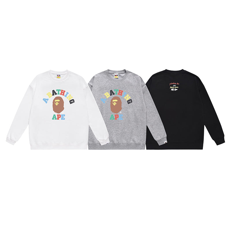 Bathing ape Crew neck sweatshirt