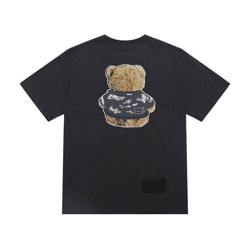 We11 Done T Shirts We11done Logo Bear Small Print Men and Women Same Style