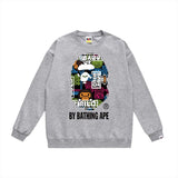 Bathing ape Crew neck sweatshirt