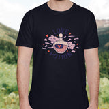Valentine's Day T-Shirts Couple Love Print Sweet Style