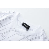 We11 Done T Shirts We11done Line Printing Men's and Women's Same Summer