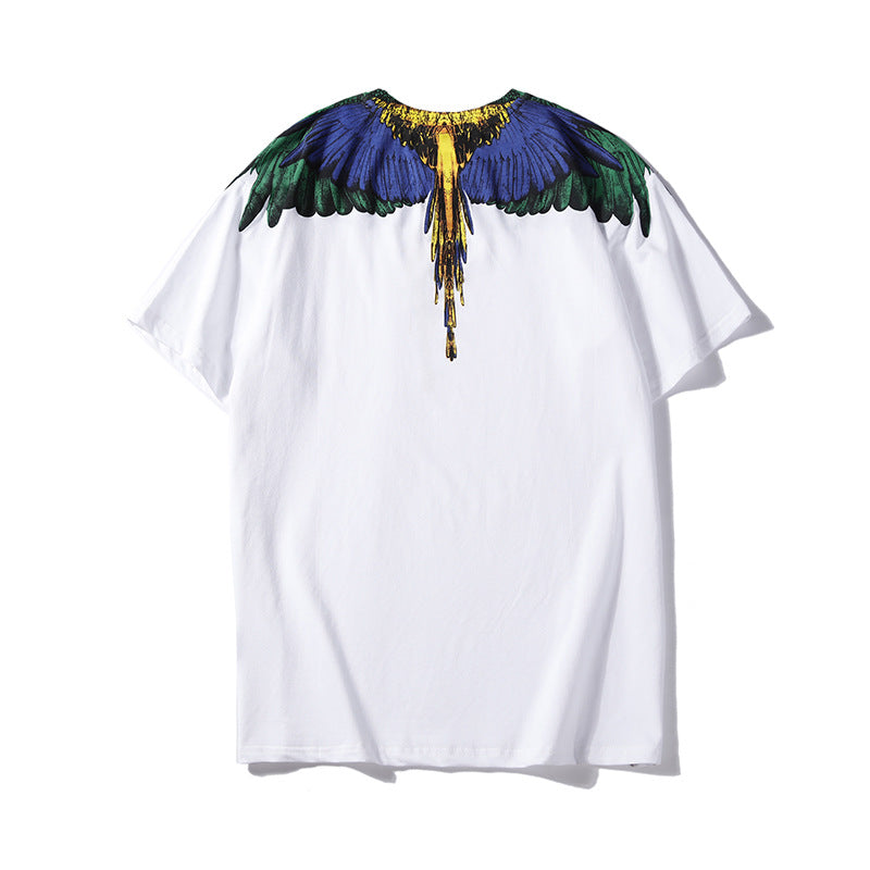 Marcelo Burlon T Shirt MB Tropical Forest Parrot Wings for Men and Women