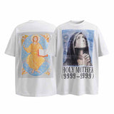 SAINT MICHAEL Vintage T Shirt holy mother short sleeve