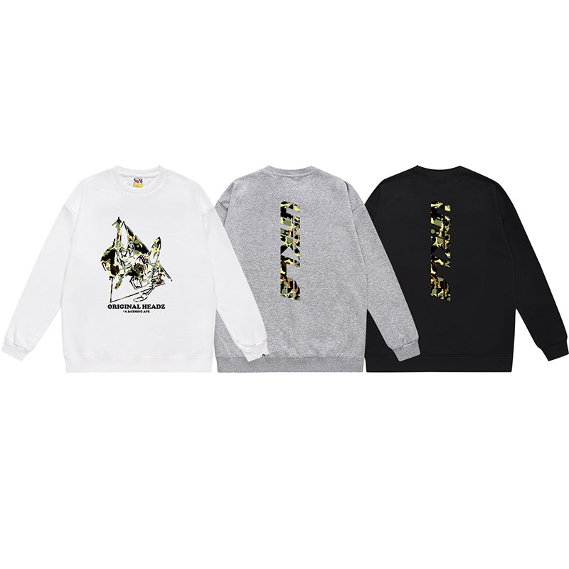 Bathing ape Crew neck sweatshirt