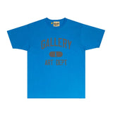 Gallery Dept T Shirt Retro Printed Loose Short-Sleeved Shirt