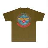 Rhude T Shirts Printed Trendy Pure Cotton