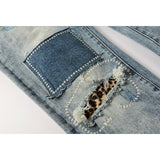 Purple Brand Jeans Pure Cotton High Street Trend #9095