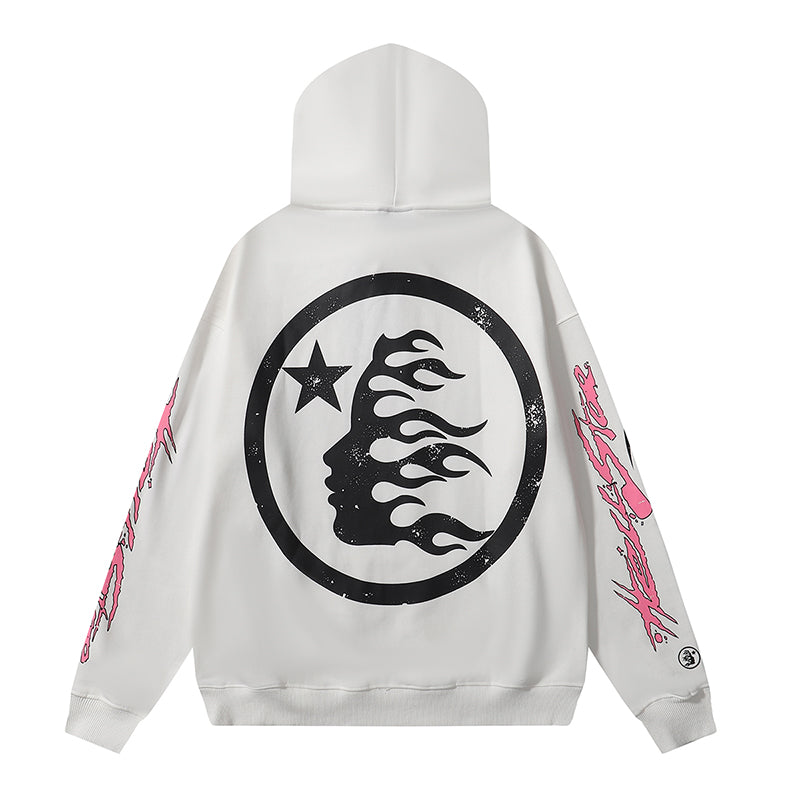 Hellstar Hoodie Retro abstract print