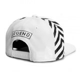 Trendy flat brimmed hat shade