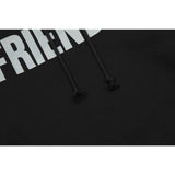 Vlone Hoodie Autumn and Winter Silver Big V Letter
