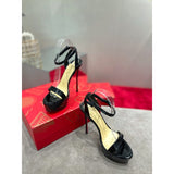 Louboutin-style red bottom shoes pure original high quality cl red bottom pure lust style high heels women's shoes - size high heels sandals banquet single product classy