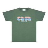 Casablanca T Shirts Fashion Print Street