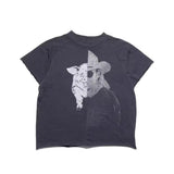 ERD T Shirts Retro Washed Summer Short-Sleeved T-shirt for Men and Women