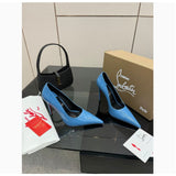 Louboutin-style red bottom shoes fashion style gridsclelegant test empty red bottom nude pink high heels.cm pointed toe sandals