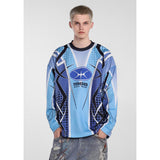 Men Long Sleeve Shirt Saint Michael Loose Long Sleeve Shirt