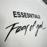 Fog Essentials T Shirts Spring Summer FOG Letter Crew Neck Short Sleeves