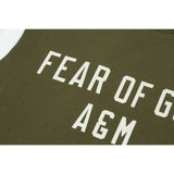 Fog Essentials tank spring summer FOG letter crew neck vest