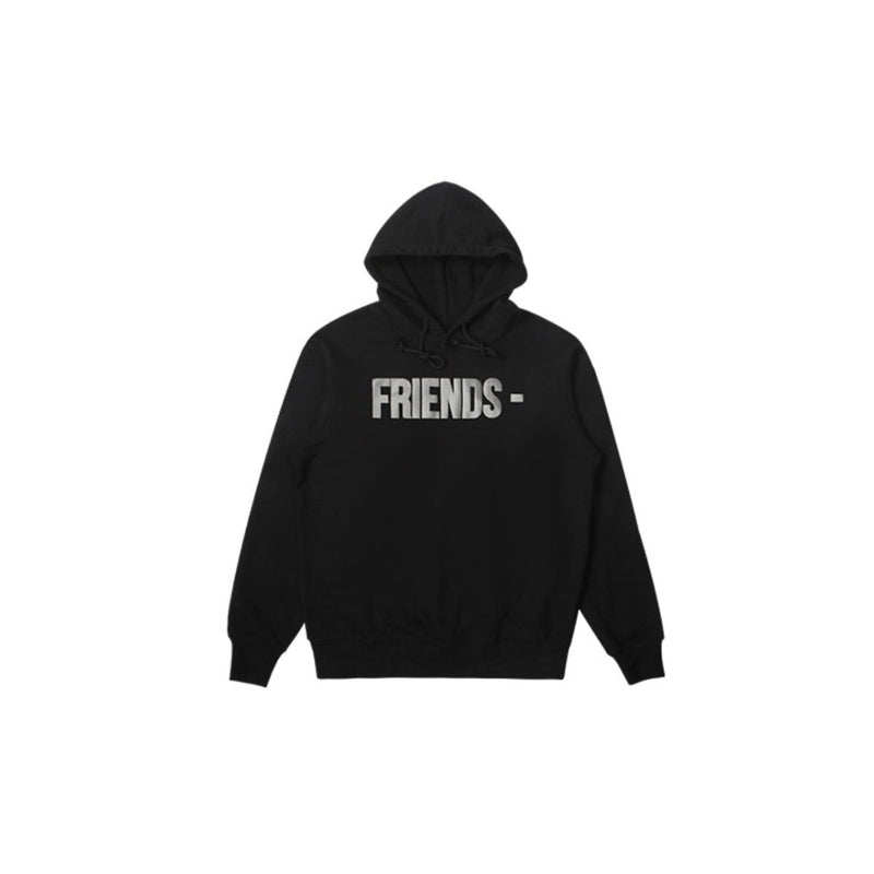 Vlone Hoodie Autumn and Winter Hot Silver Big V Letter