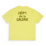 Gallery Dept T Shirts round Neck Short Sleeve T-shirt Pure Cotton