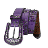 Hip-hop punk rhinestone belt unisex punk style