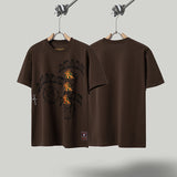 Travis Scott T Shirts x Mitchell x Ness Miami Hurricanes Seal Short Sleeve