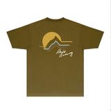 Rhude T Shirts Printed Trendy Pure Cotton