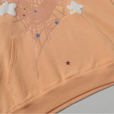 Sp5der Hoodie Cobweb Puff Print Pure Cotton