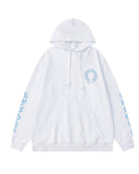 CHH Chrome Heart Hoodie ch Croix Sanskrit print loose hooded casual sweater