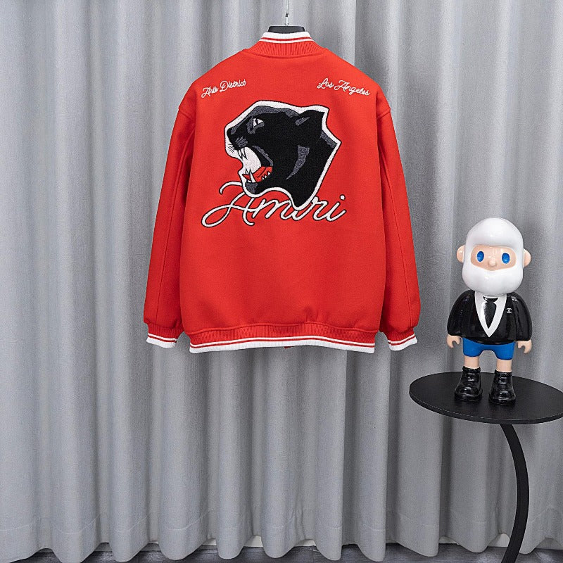 Amiri Jacket Spring and Autumn Jacket Unisex Style